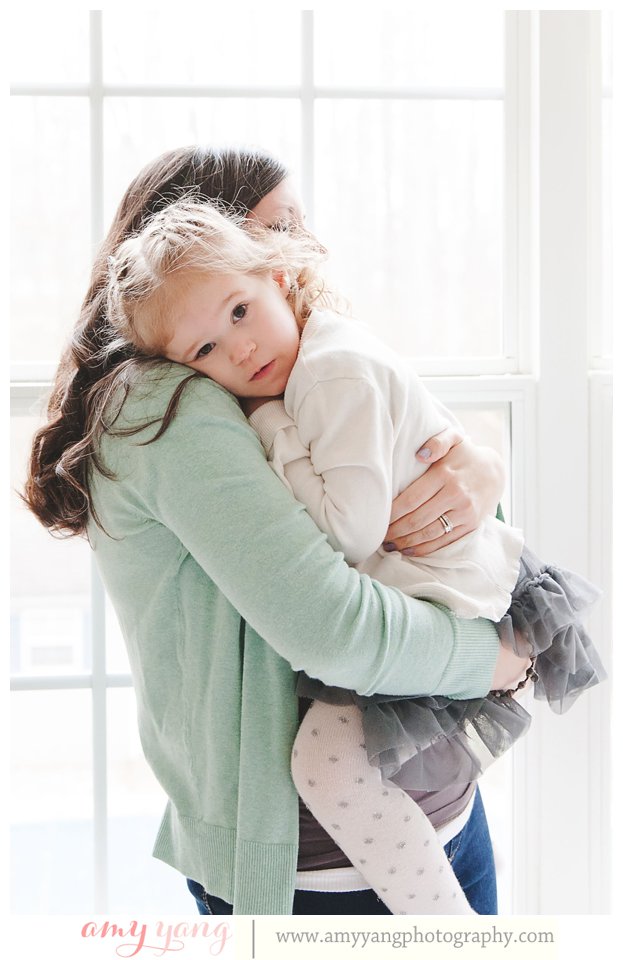 Mother and Baby Hugging