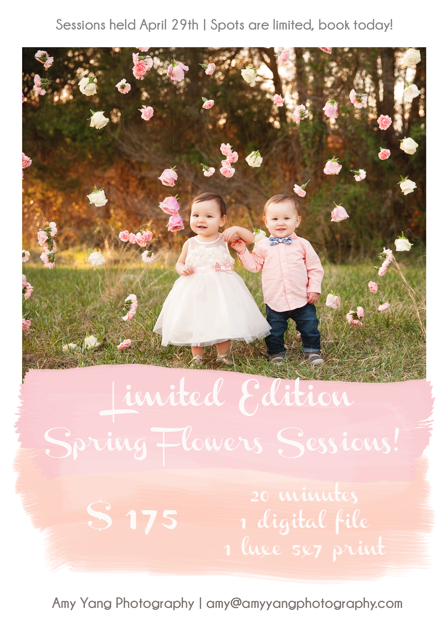 Limited Edition Spring Flowers Sessions